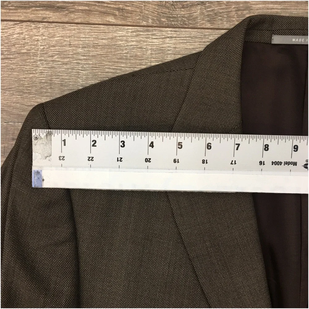 HICKEY FREEMAN Mens Blazer Sport Coat Casual Jacket‎ Size 42L Classic Wool Suit